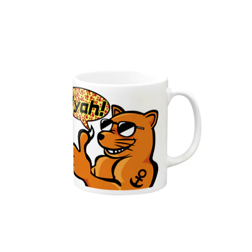 ネコ牧場 Mug