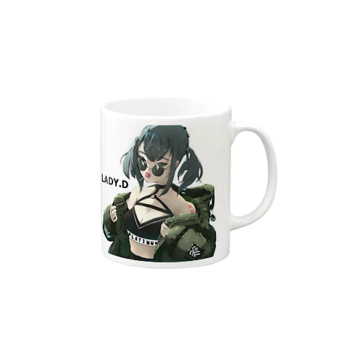 キャラ（Green portrait ） Mug