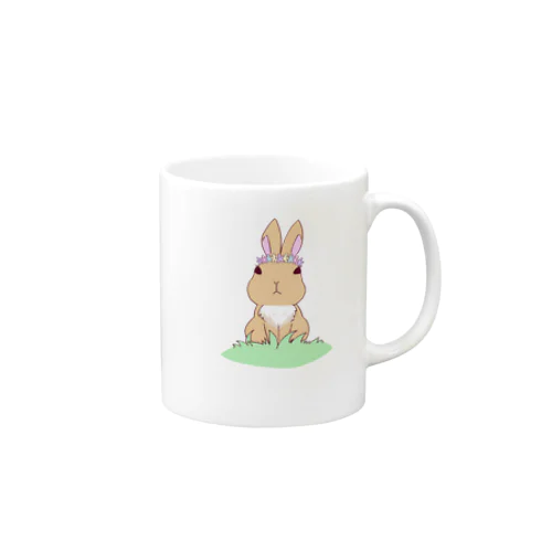 はなかんむりのうさぎ Mug