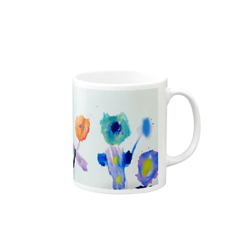 ならんだお花シリーズ Mug