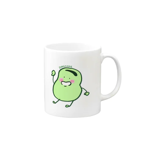 そらまめグッズ Mug