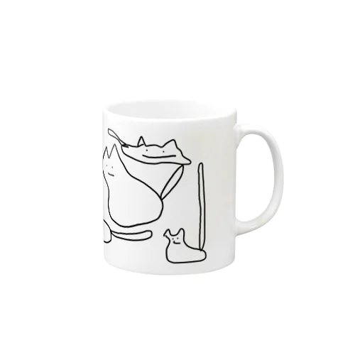 ねこ Mug