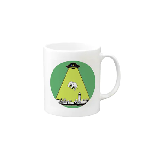 ゾウリアン(緑/黄緑) Mug