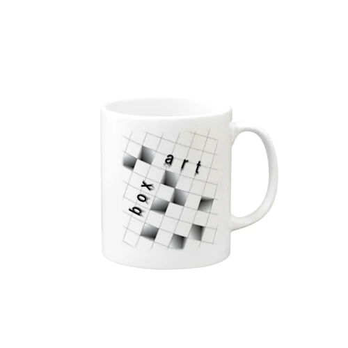 ボックスアート Mug