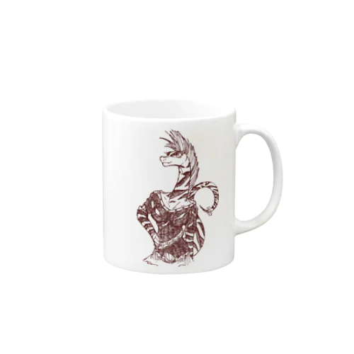 バジャダサウルスレディ Mug