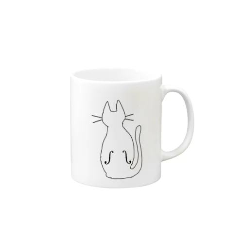 チェロ猫くん Mug