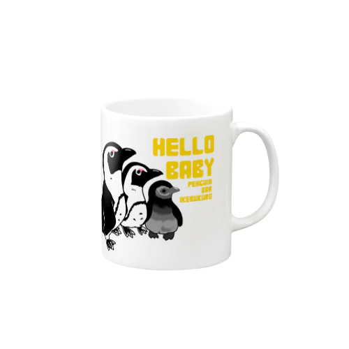 ファミリーペンギン Mug