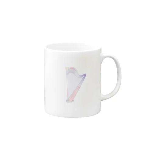 虹色ハープ(パープル〜ピンク系) Mug