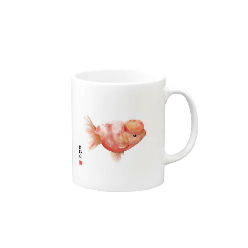 【金魚】桜錦～ひとひら舞いて・・～ Mug