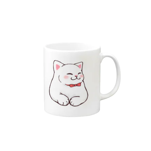 ごきげんにゃんこ Mug