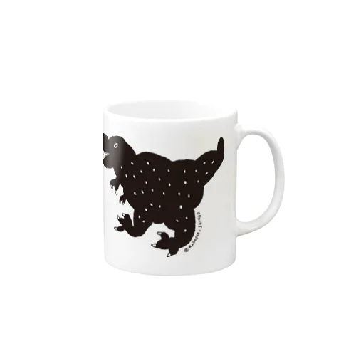 ブラックティラノ Mug