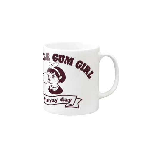 バブルガムガール(リボンVr) Mug