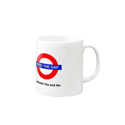 ロンドン地下鉄おなじみ+余計な一言 Mug