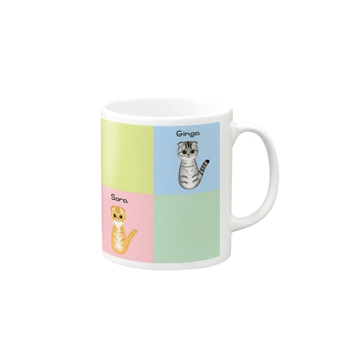銀河くん 空くん Mug