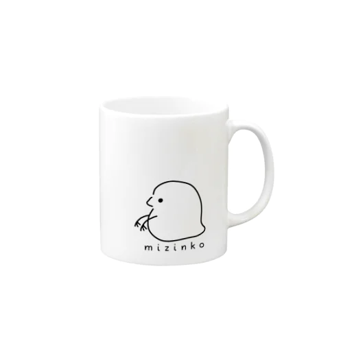 泳げないミジンコ Mug