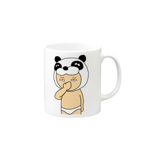 プププッ、パンダ Mug