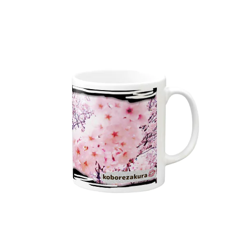 モコモコ🌸零れ桜 Mug