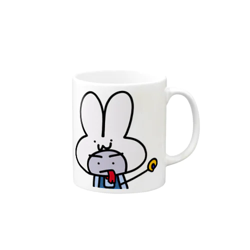 くびくびプレーン Mug