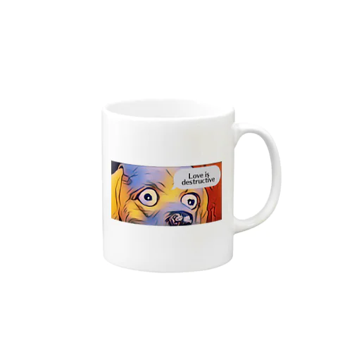 犬と愛 Mug