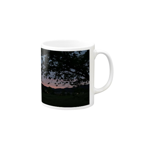 MOUNTAIN_tree Mug