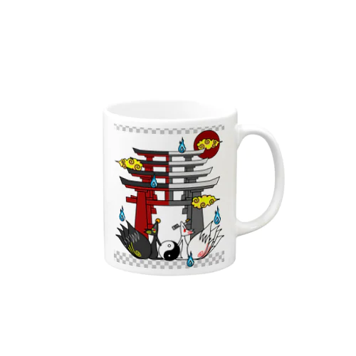 四尾＊妖の夜 Mug