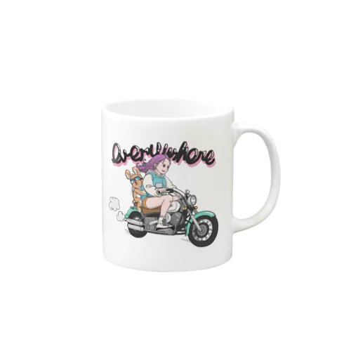 【girl】biker2 Mug