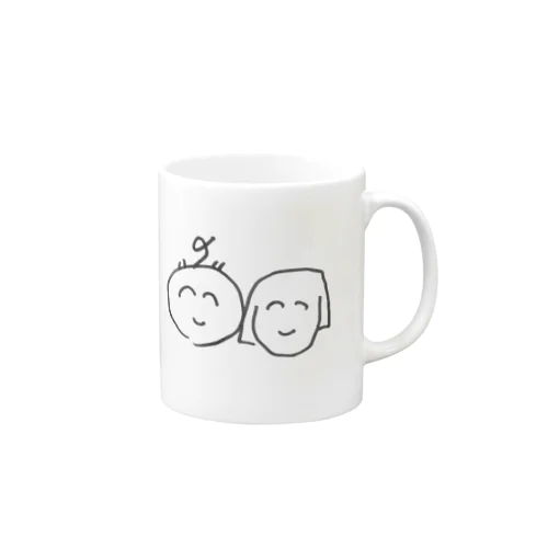 ブーさんとキリン Mug