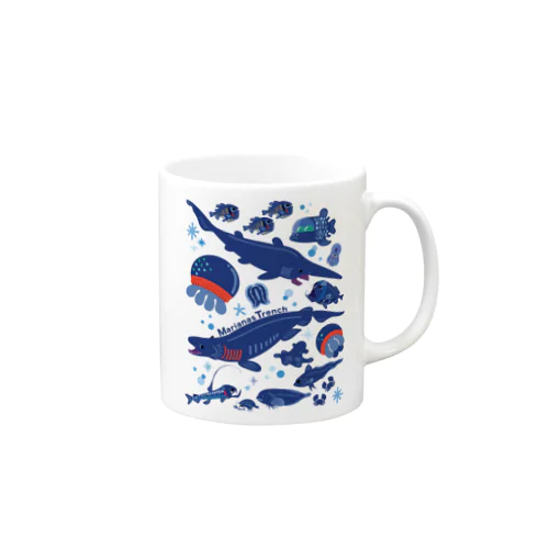 マリアナ海溝の深海生物たち Mug