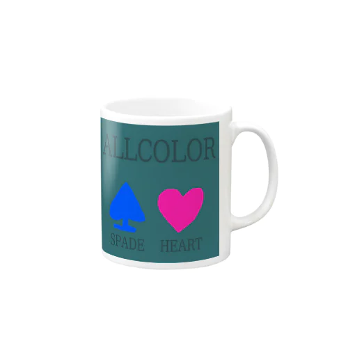 ALLCOLORデザイン１０ Mug