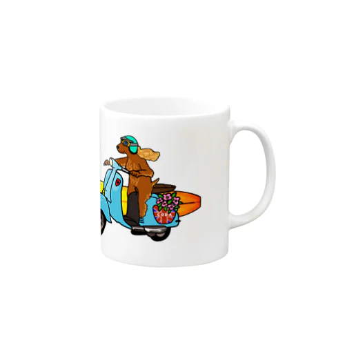 Coda surfdog Mug