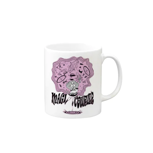 “MAGI COURIER” pink #1 Mug