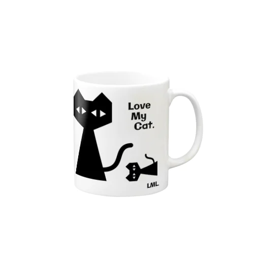 LML- Love My Cat.005 マグカップ