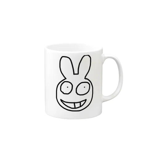 くるったうさぎ Mug