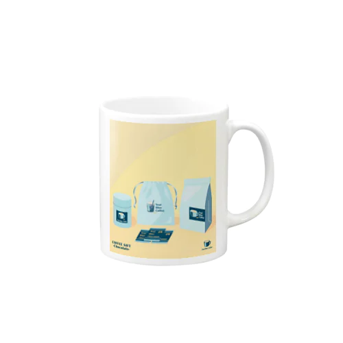 COFFEE GIFT -Chocolate- YELLOW Ver. Mug