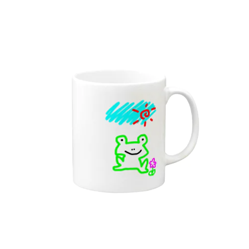 かえるさん Mug