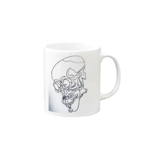 THE STYLE and ART　髑髏 Mug