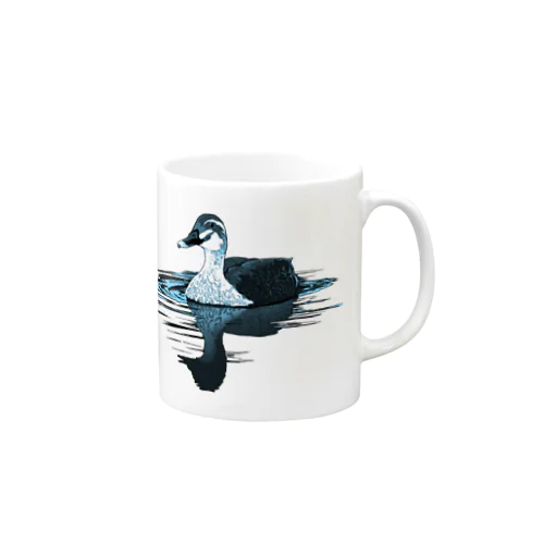 カルガモ（スカイブルー） Mug