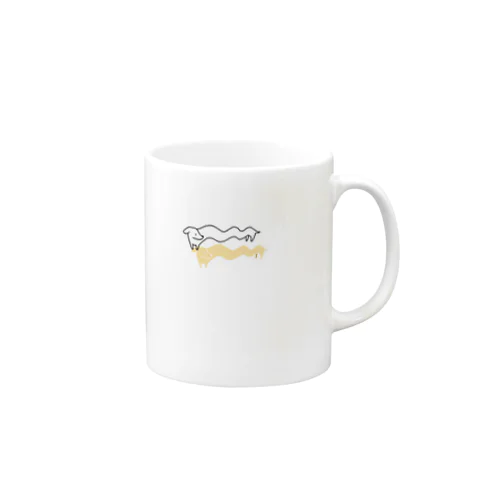 幽体離脱いぬ Mug