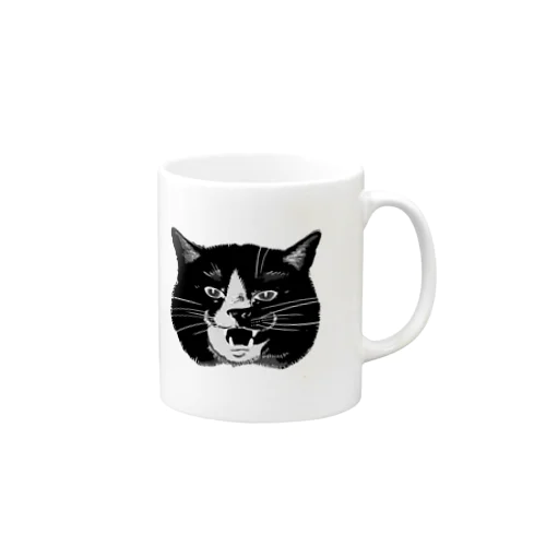 伝説のボス猫 Mug