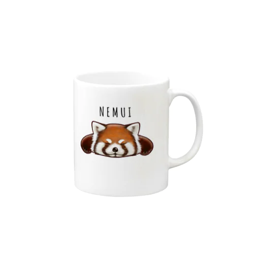 NEMUIレッサーパンダ Mug