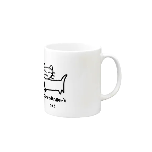 パブロフの犬VSシュレディンガーの猫 Mug