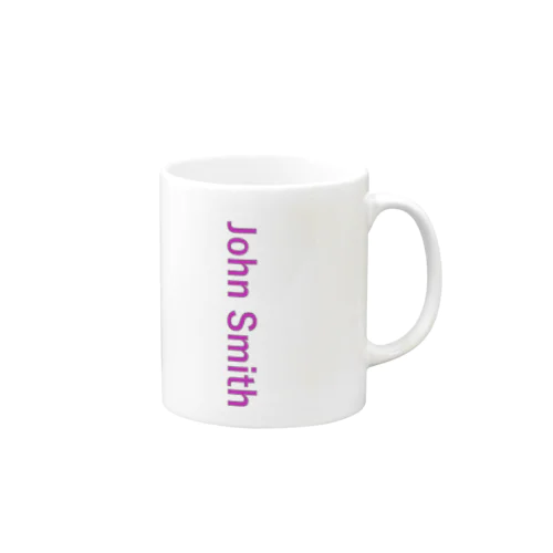 John Smith　(Pink) Mug