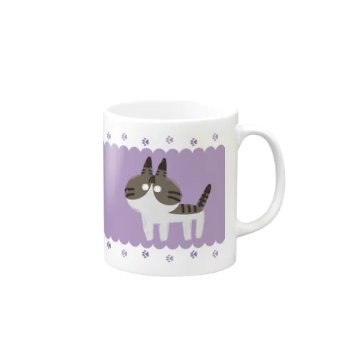 【GuchaNeko】キジ白 Mug