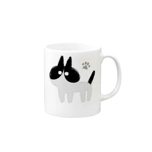 【GuchaNeko】黒白 Mug