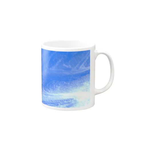 Snow Blue Mug