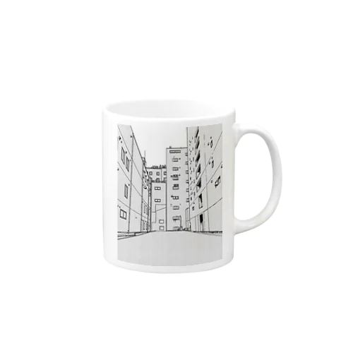 漫画の路地裏 Mug