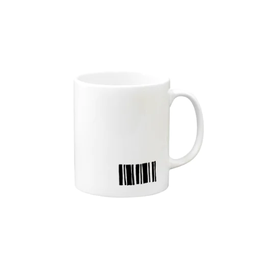 バーコード風 Mug