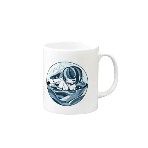 Blue Capsule Mug