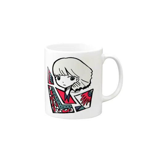 しろと多角形 Mug