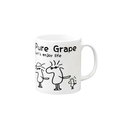 Pure Grape 【K.○○o○.T】 Mug